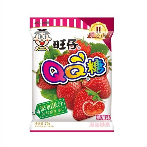 旺旺QQ糖 草莓味70g