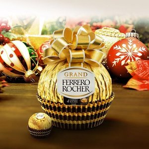 Grand Ferrero Rocher 费列罗榛果巧克力 240克