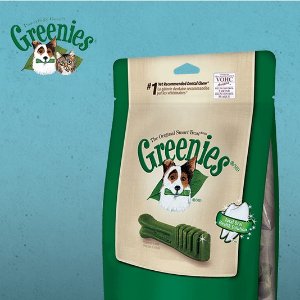 Greenies 猫狗专用清洁牙齿零食，兽医推荐，铲屎的过来