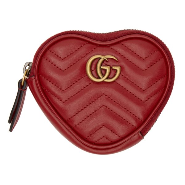 红色 GG Marmont 零钱包