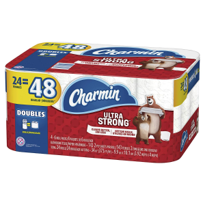 史低价：Charmin 强韧厕纸 大容量 1个顶俩