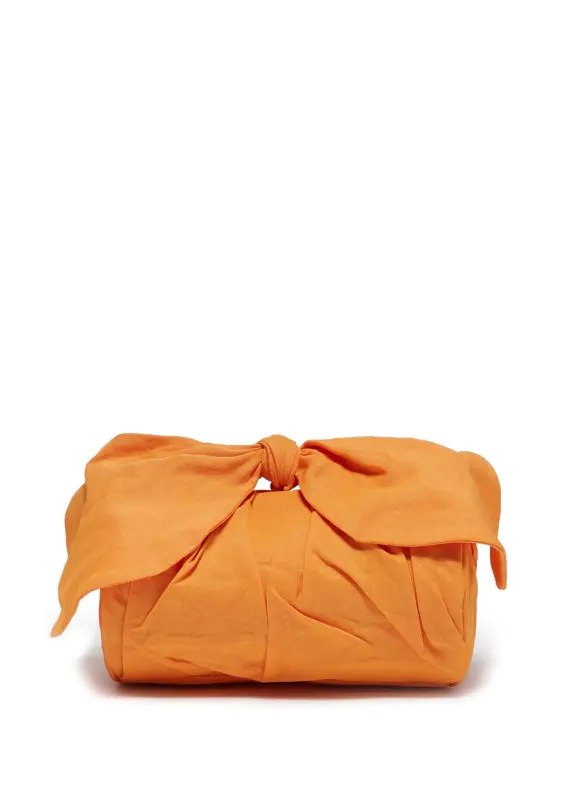 橘色蝴蝶结包包