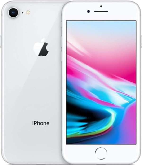 Apple iPhone 8, 64GB, Silver (Renewed) Apple iPhone 8, 64GB 无锁版