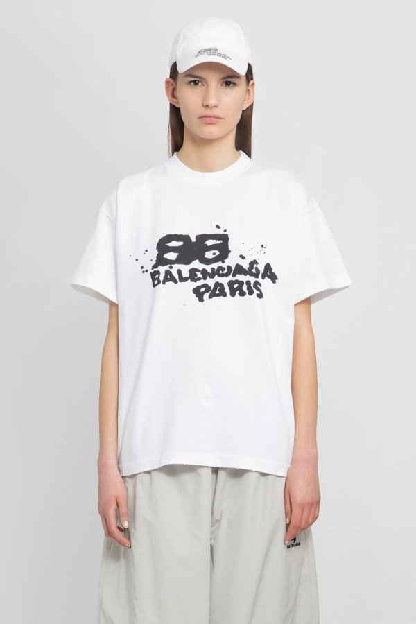 白色 B-logon T恤