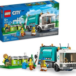 史低价：LEGO 乐高 城市组 环卫垃圾车玩具套装 261片 带 3 个分类箱
