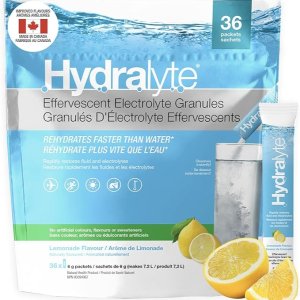 HydraLyte 电解质粉(低糖版) 快速补水 适合所有年龄段 柠檬味