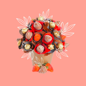 独家：EdibleBlooms 巧克力、水果鲜花定制 给你的TA一个惊喜