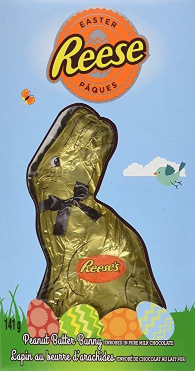 复活节巧克力兔子