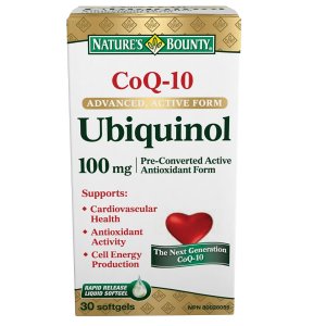 Nature's Bounty Ubiquinol 还原型辅酶Q10 更高效易吸收