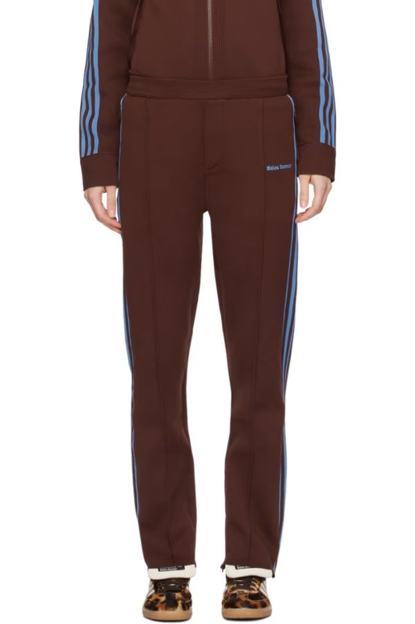Wales Bonner  x Adidas 联名 深棕色运动裤