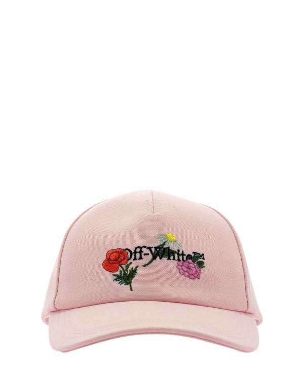 Floral 粉色棒球帽