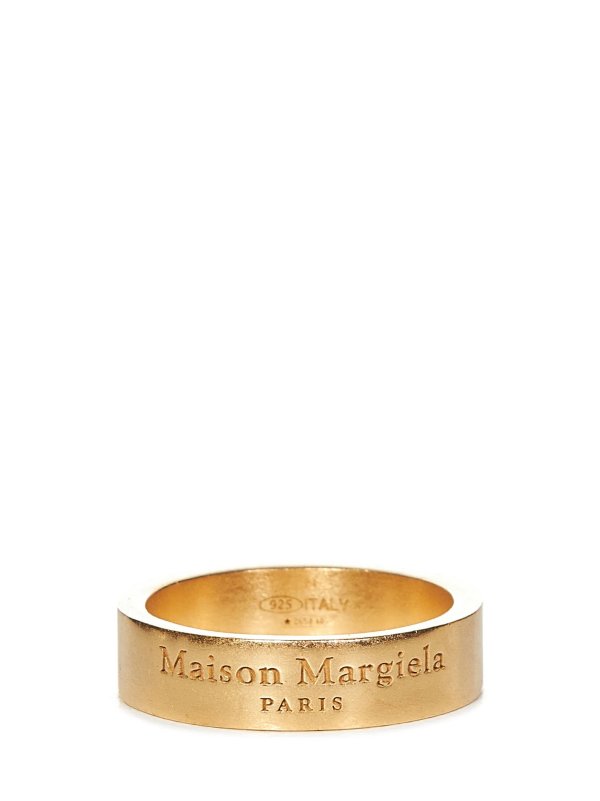 Maison Margiela Logo 做旧黄铜戒指