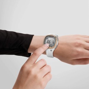 TIMEX Ironman 白色树脂运动手表 带有心率监测功能