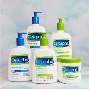 Cetaphil 保湿水光乳$11.85(Shoppers$17.5) | 洁面一律$14.22