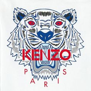 Kenzo 惊喜私卖上线 收经典老虎刺绣T恤、logo卫衣