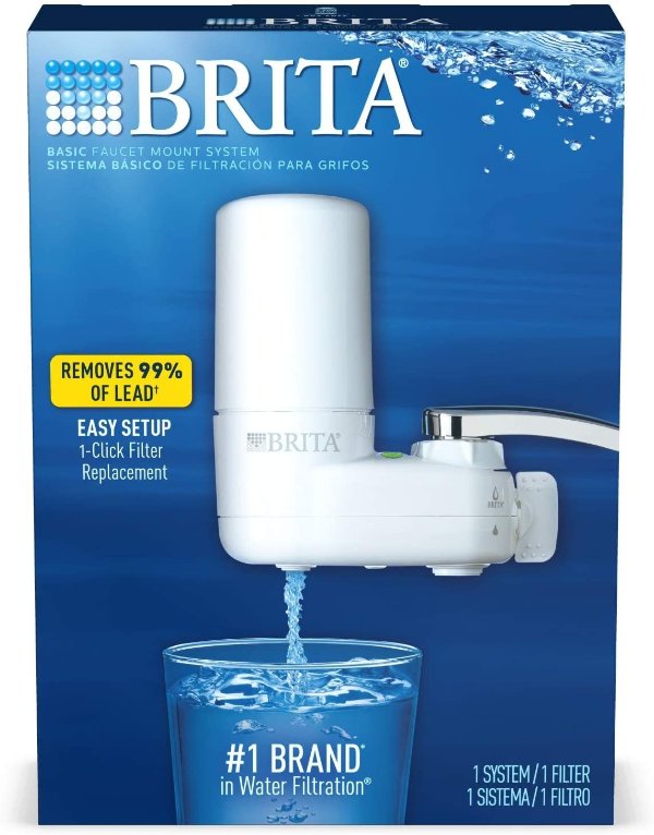 Brita Basic水龙头水过滤器系统