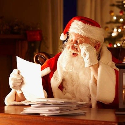 给圣诞老人写信啦！给圣诞老人写信啦！