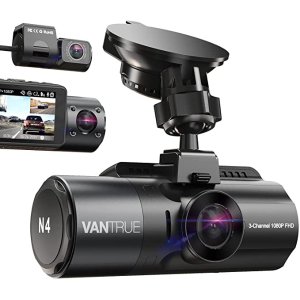 Vantrue  N4 3通道 4K+1080P, 1440P+1080P+1080P 行车记录仪
