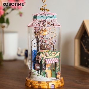 Robotime 立体小木屋 少女心小玩具 消磨时间DIY工艺品