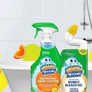 Scrubbing Bubbles 马桶、浴室清洁剂  轻松去污不留痕