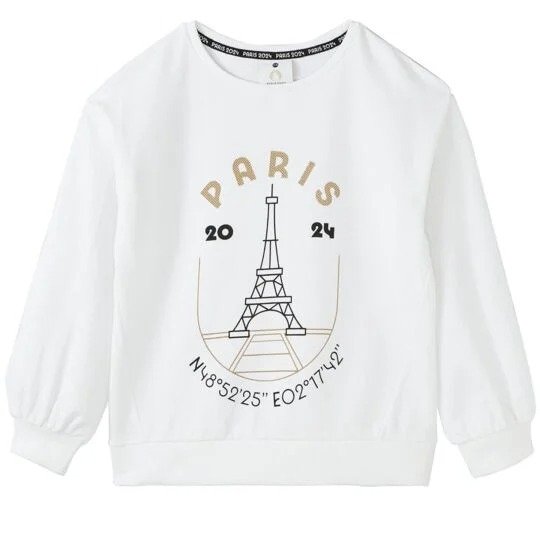 PARIS 2024 大童长袖T恤