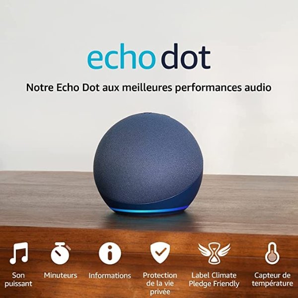 Echo Dot 5代智能音箱 (5e generation, modele 2022) 