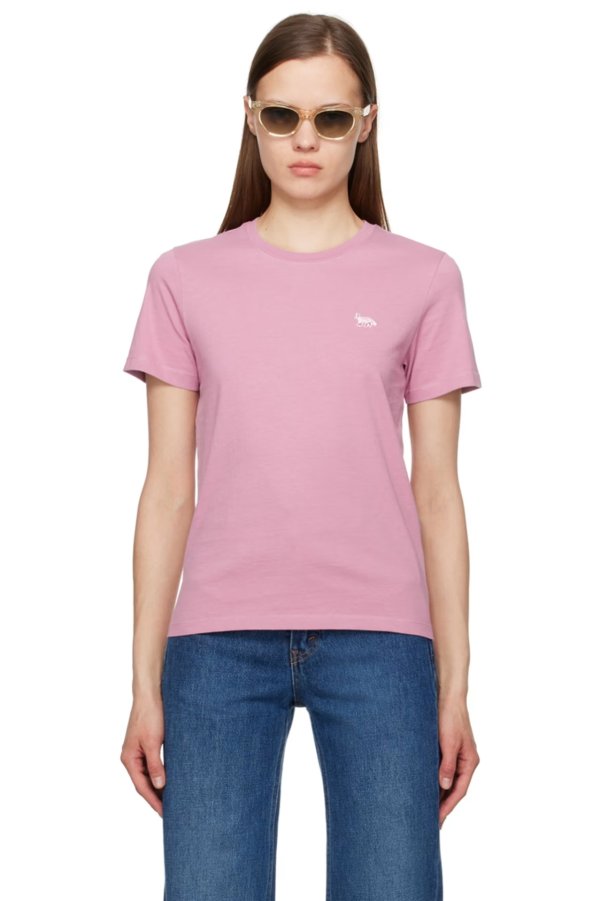 粉色狐狸T恤