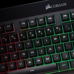 圣诞好礼物：CORSAIR 美商海盗船 K55 RGB 机械键盘键鼠套装