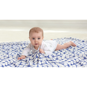 aden + anais 竹纤维超柔舒适婴儿包巾 3条装 多色选