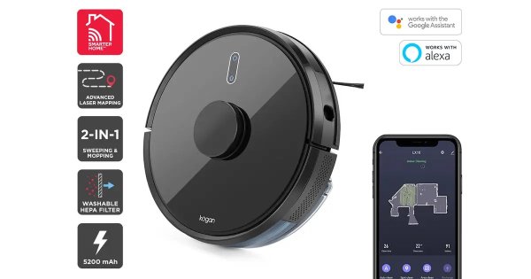 SmarterHome™ LX10 Robot Vacuum Cleaner and Mop | Vacuum Cleaners |