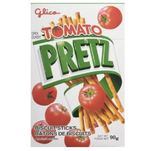 Glico 日本PRETZ百力滋番茄沙律饼干棒，根本停不了口！