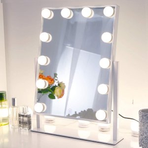 Chende LED灯化妆镜 3种光源模拟不同环境 女明星梳妆镜