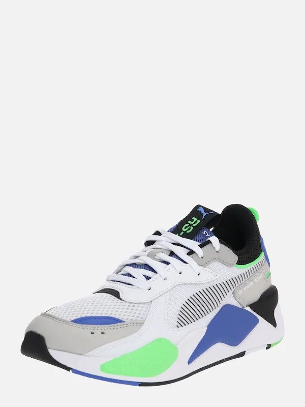 Sneaker 'RS- X Toys' in blau / grau / grun / weiss