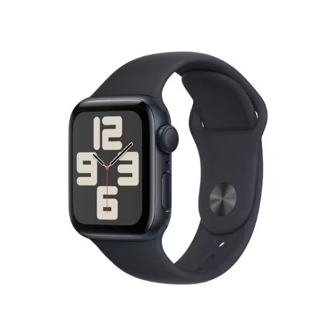 Apple® Watch SE 44mm Midnight Aluminium Case with Midnight Sport Band (GPS) - S/M