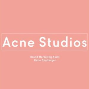 法国打折季2021：Acne Studios 新年大促 收logo围巾、囧脸卫衣
