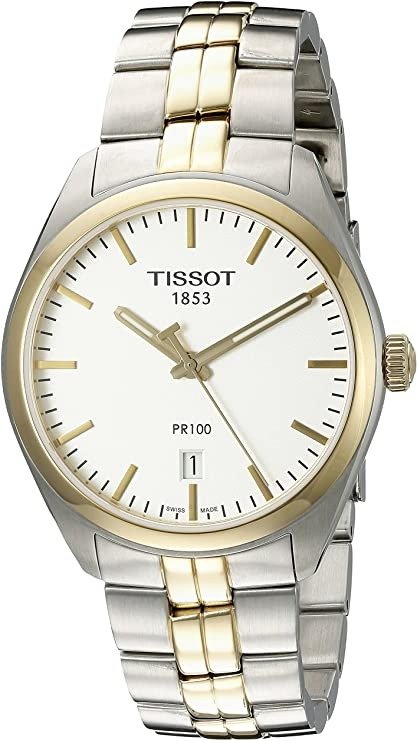 Tissot Men's T1014102203100 Year-Round Analog Quartz Silver Watch