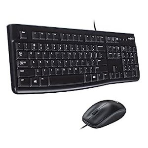 白菜价：Logitech MK120 有线键盘+鼠标组合 与 PC/笔记本电脑兼容