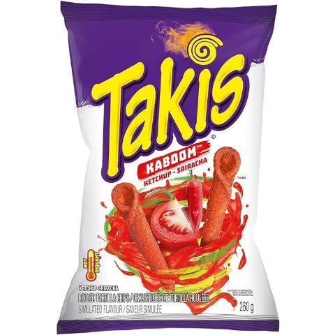 Takis Siracha+番茄酱 手指玉米脆 