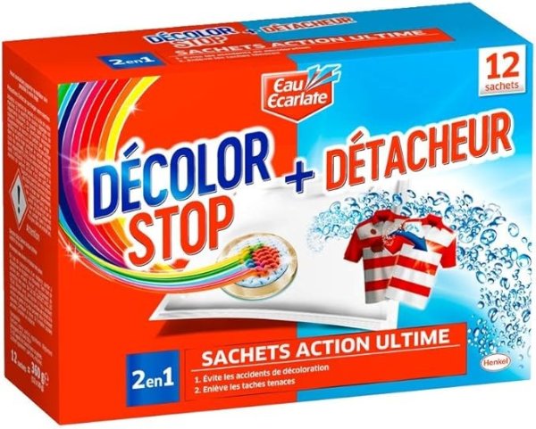 ecolor Stop 防掉色洗衣片12片