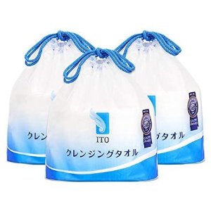 ITO 日本纯棉加厚洗脸巾 3卷240抽 干湿两用 告别细菌和螨虫