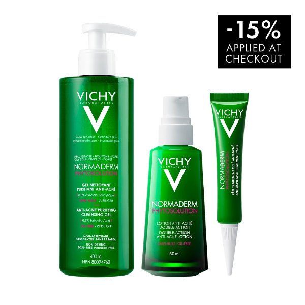 Anti-Acne Set - Normaderm Skincare Routine - Vichy CA