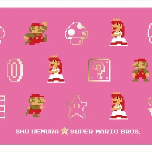 Shu Uemura X Super Mario 超级玛琍联名系列，不要太可爱