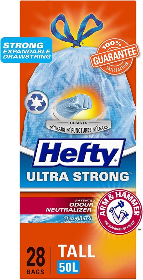 Hefty®® 垃圾袋 50L*28个