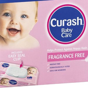 Curash 澳洲妈妈首选 宝宝湿巾 99%水份 好用必囤！