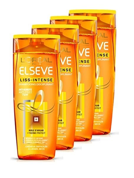 Elseve 72小时舒缓洗发水 250 ml 4瓶装