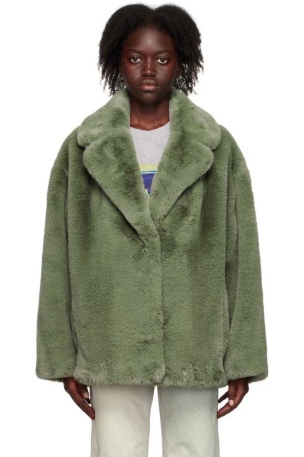 Green Savannah 毛绒夹克