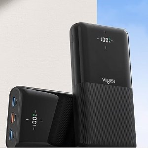 💥史低价💥：VIYISI 充电宝30000mAh 支持22.5W快充 USB-A3口/1C口