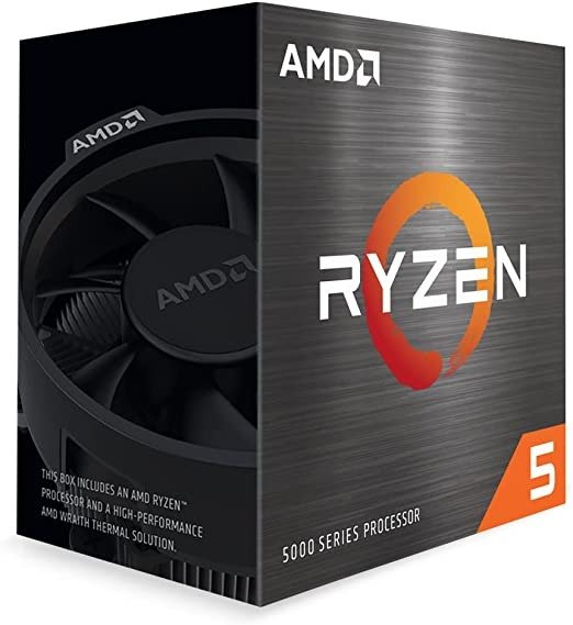 Ryzen 5 5600 6-Core, 12-Thread Unlocked Desktop Processor with Wraith Stealth Cooler, Ceramic Gray