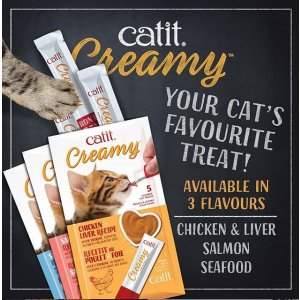 Catit 香浓猫咪零食 独立包装 让主子欲罢不能 3种口味选