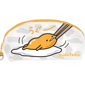 Boxing Day：Gudetama Dome 文具袋 懒懒的蛋黄哥 太像自己偷懒的样子